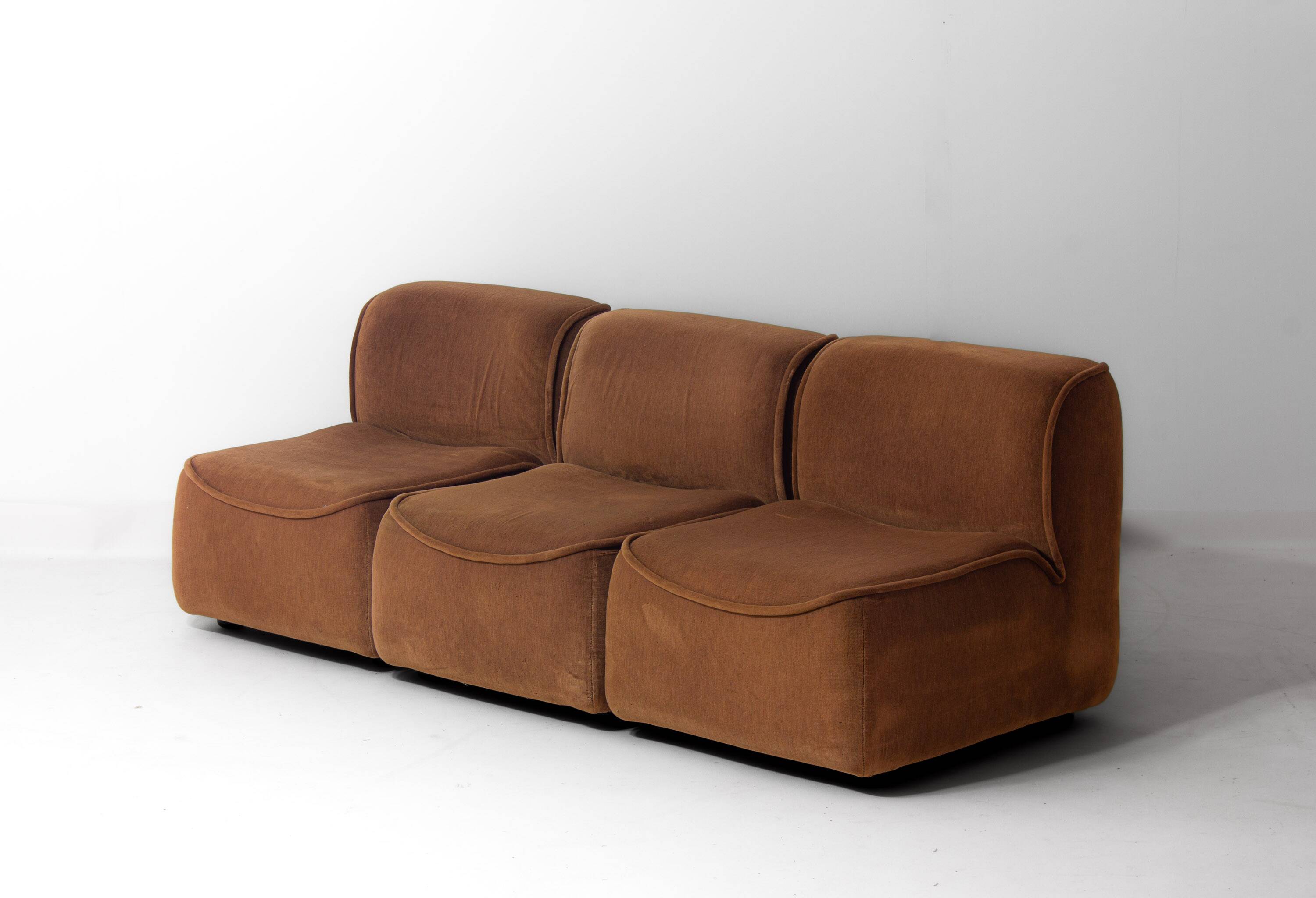 Canapé modulaire de l'espace, Italie années 1970
