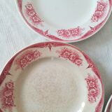 4 Assiettes terre de fer