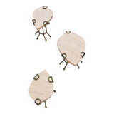 Fossil Leaf Side Tables