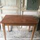 Ash burl table