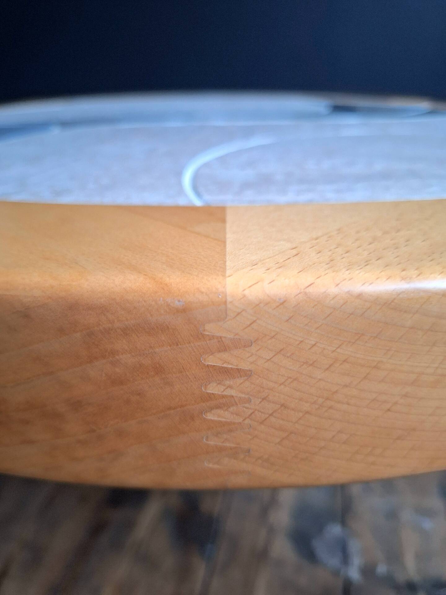 Vintage coffee table from Haslev Møbelsnedkeri, Kakkelborde series, me