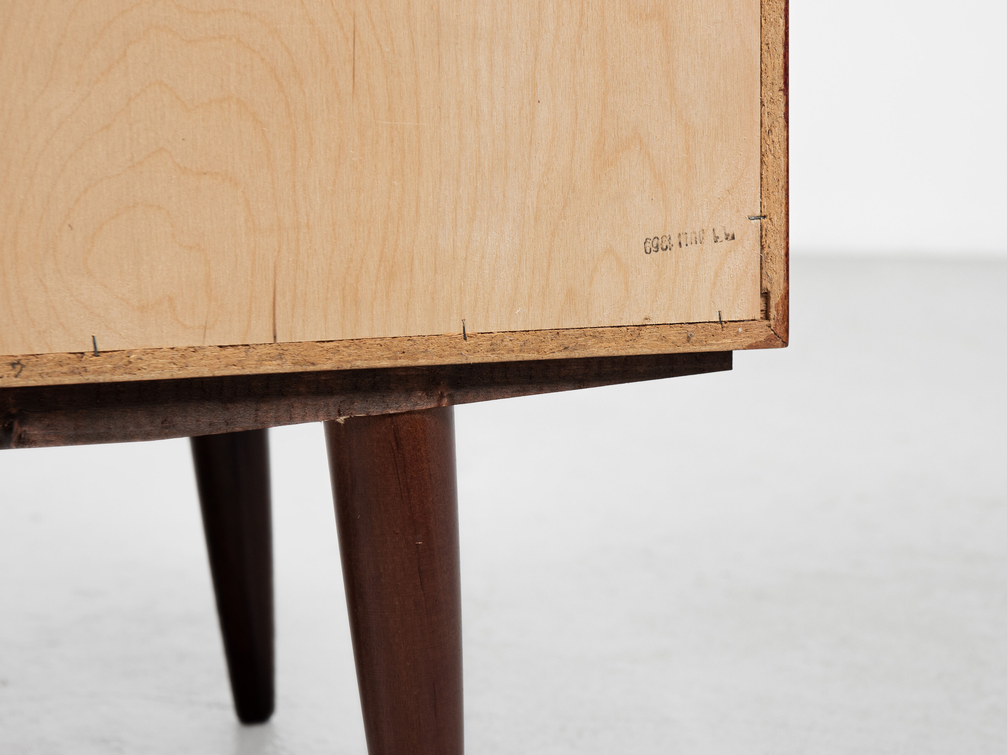 Midcentury 2-door cupboard in rosewood, Denmark 1960s