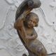 Bougeoir ancien putto regule