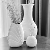 Bleached sandstone vase