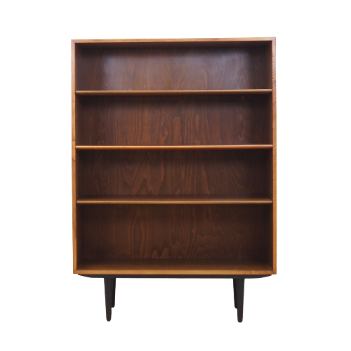 Walnut bookcase, Danish design, 1960s, designer: Børge Mogensen