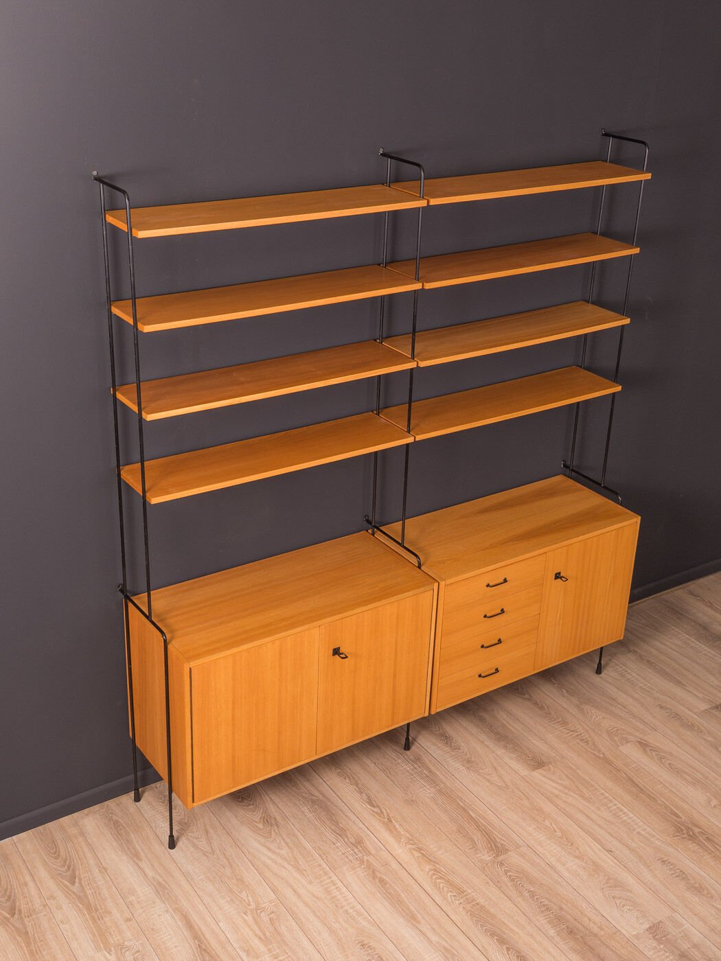 Wall unit Omnia by Hilker from the 1960s