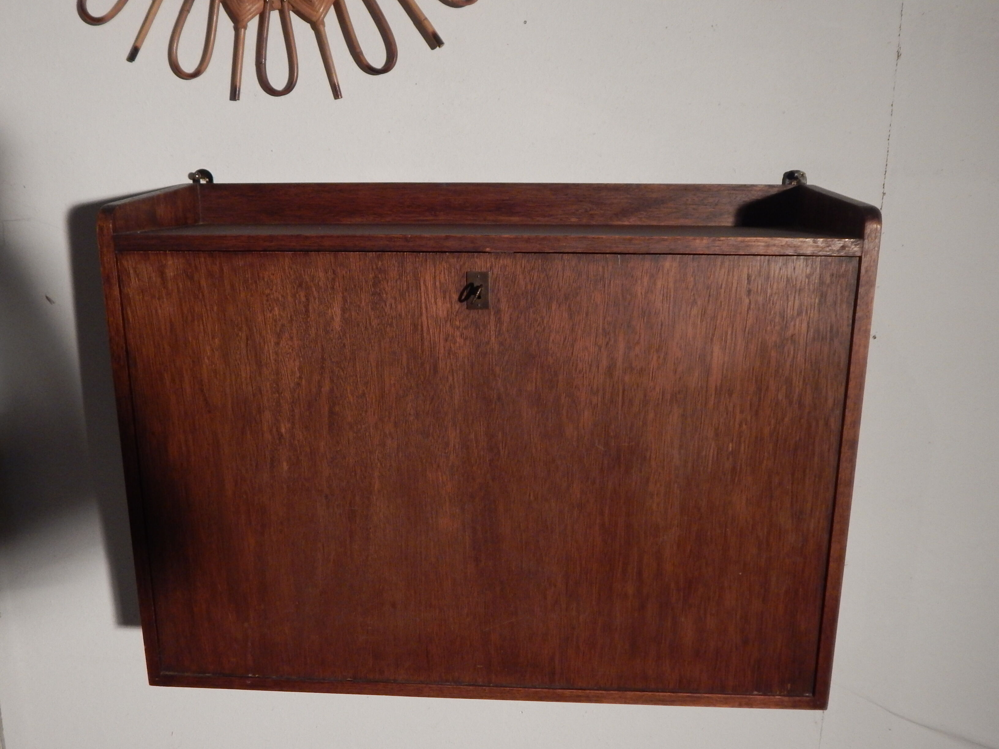 vintage wall secretary year 50