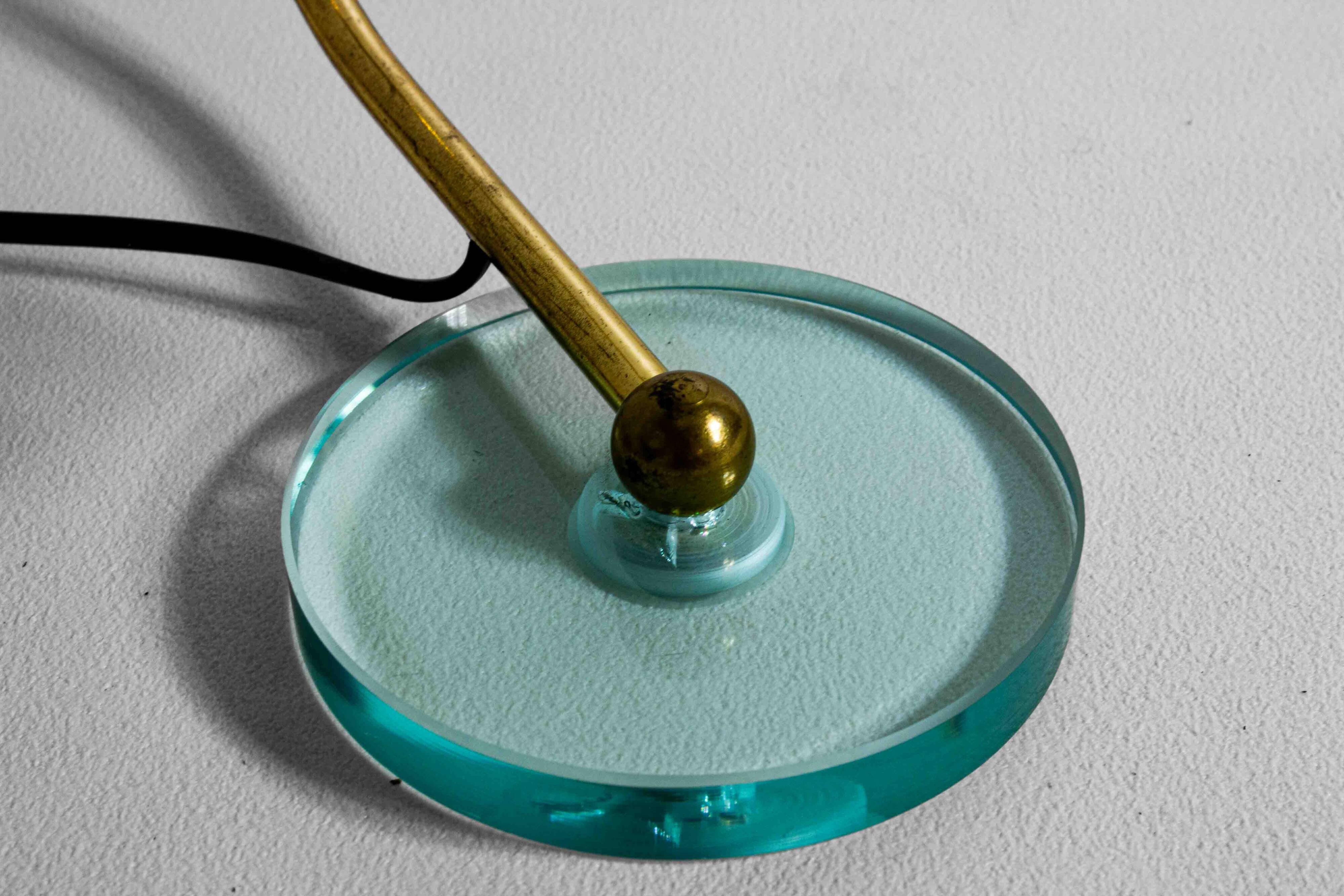 Stylish pair of Italian table lights, 1960s