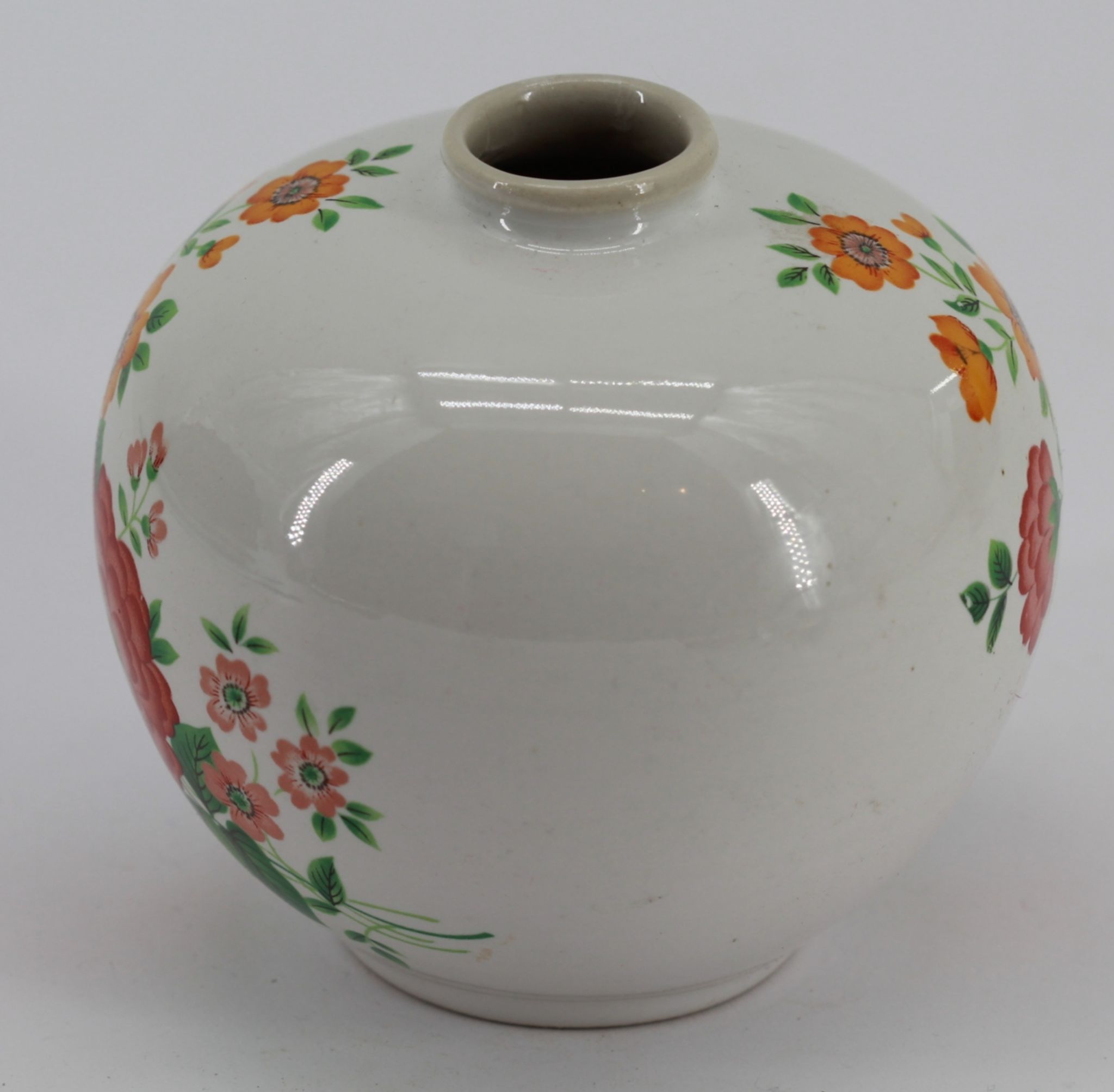 Vase fleur ancien en céramique