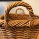 Old rattan basket