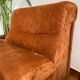 Chauffeuses/Fauteuils orange vintage
