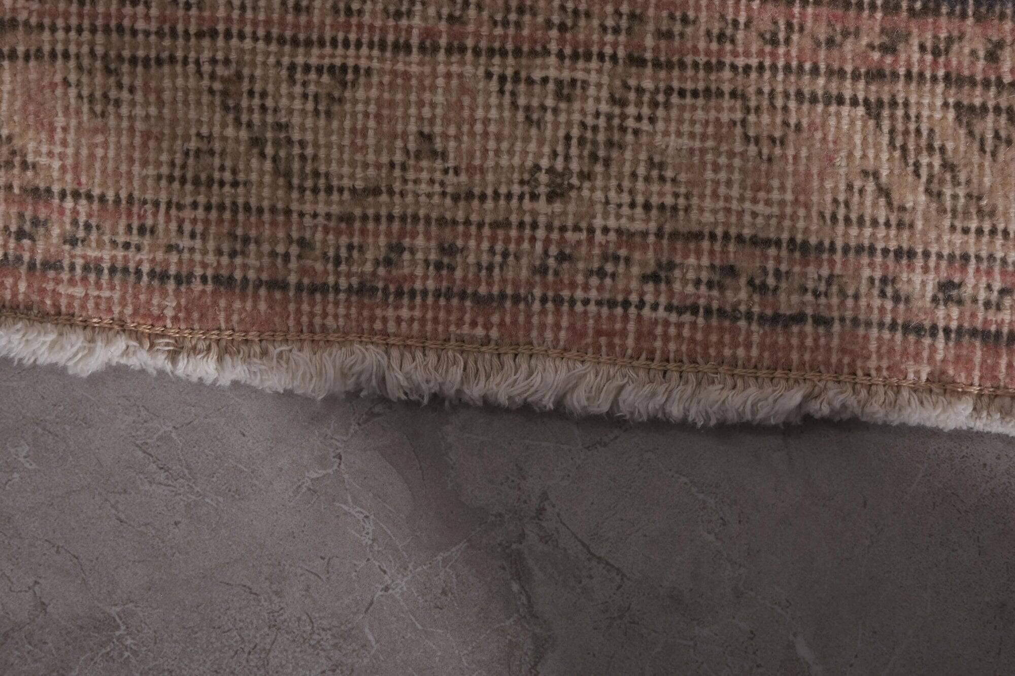 Vintage Turkish hallway rug 80x763 cm