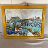 Landscape signed Amalvy