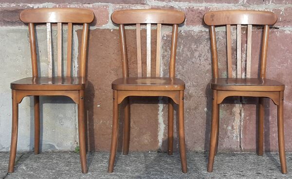 Chaises bistrot Luterma (système Monobloc, lot de 3)