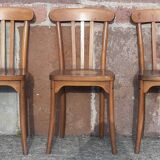 Luterma bistro chairs (Monobloc system, set of 3)
