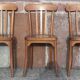 Chaises bistrot Luterma (système Monobloc, lot de 3)