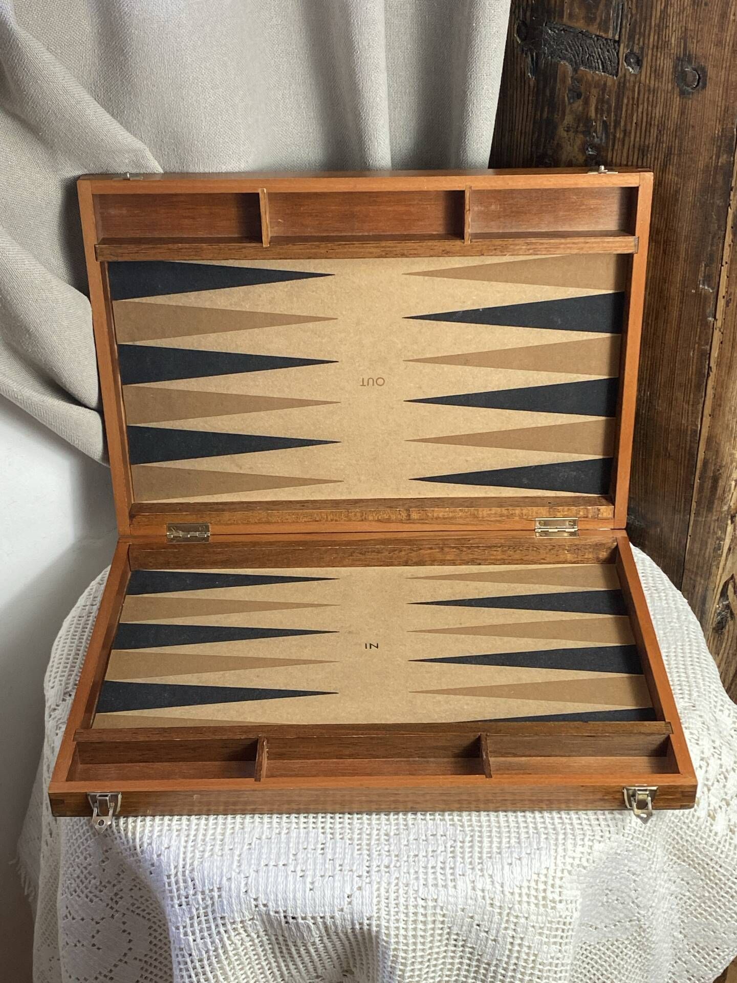 Jeu de backgammon, années 70/80, Dujardin