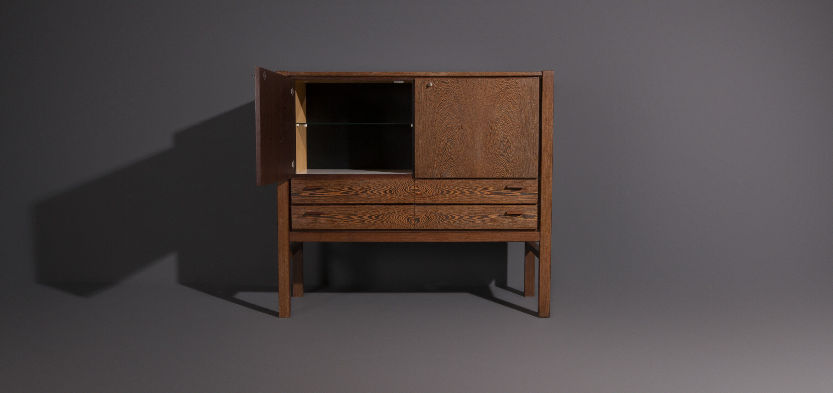 Wenge sideboard from the 1960s