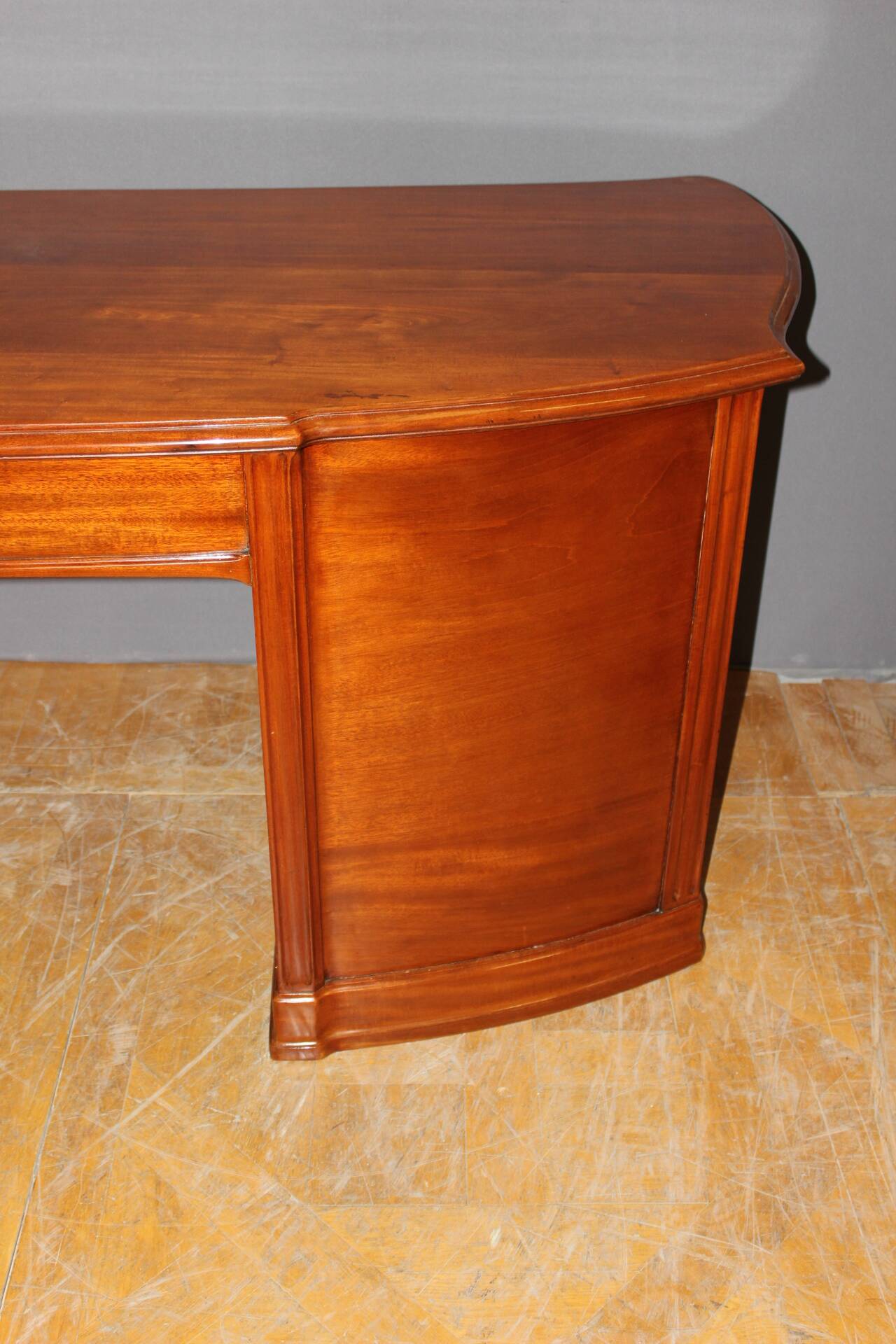 Art Nouveau Mahogany Desk Plate by Emile Gallé