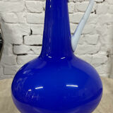 Vintage two-tone glass paste vase