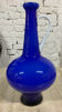 Vase vintage en pâte de verre bicolore