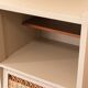 60s/70s wardrobe in wood and rattan
