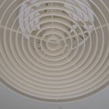 White pendant lamp, Danish design, production: Denmark