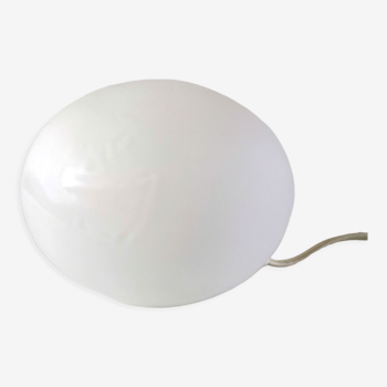 Lampe boule en opaline de Vianne design années 70