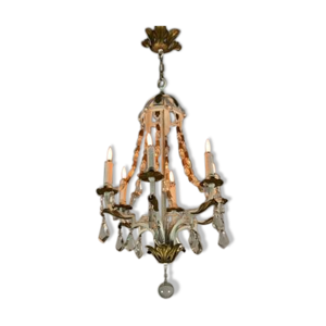 Lustre en métal peint