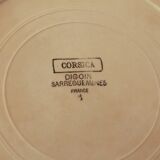 Digoin Corsica Bleu hollow dish