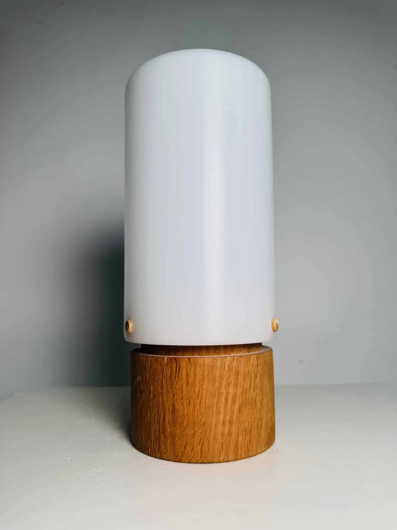 Model 115 Cylindrical Table Lamp By Uno & Östen Kristiansson For Luxus, Sweden, 1960S