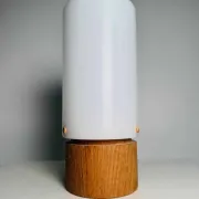 Model 115 Cylindrical Table Lamp By Uno & Östen Kristiansson For Luxus, Sweden, 1960S