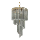 Cascade chandelier glass paolo venini 80s vintage modern