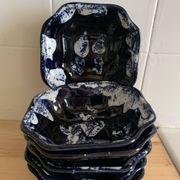 6 Vallauris bowls