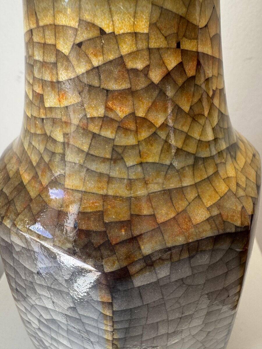 Glazed table lamp by Marianne Starck for Michael Andersen & Son, Denmark, 1960s