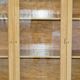 Library in the style of David Linley in satinwood, walnut, and rosewood.