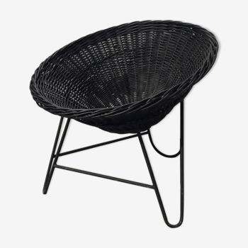 Armchair basket Roberto Mango 50s