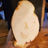 Virgin Mary with Child statue signed by Jeanne Ferrez