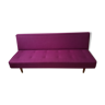 Bench Scandinavian purple of the 1950s