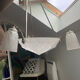Small Art Deco chandelier