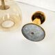 Pair of brass candle holders by Hans-Agne Jakobsson L102/32, Sweden, 1970.
