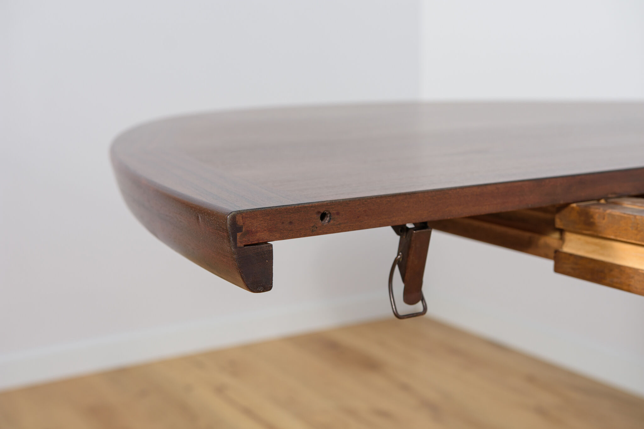 Mid-Century Oval Rosewood Extending Dining Table by Skovby, Denmark, 1960s