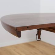 Mid-Century Oval Rosewood Extending Dining Table by Skovby, Denmark, 1960s