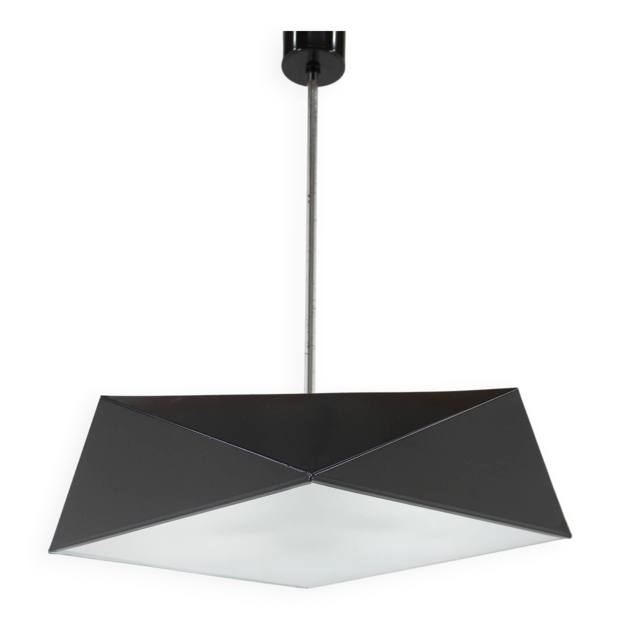 1970s Josef Hurka Rare Geometric Pendant Lamp for Napako, 6 items available