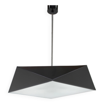 Lampe à suspension géométrique rare des années 1970 de Josef Hurka pour Napako, 6 articles disponibles
