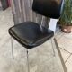 Chair N2 black vintage skai leather 1970