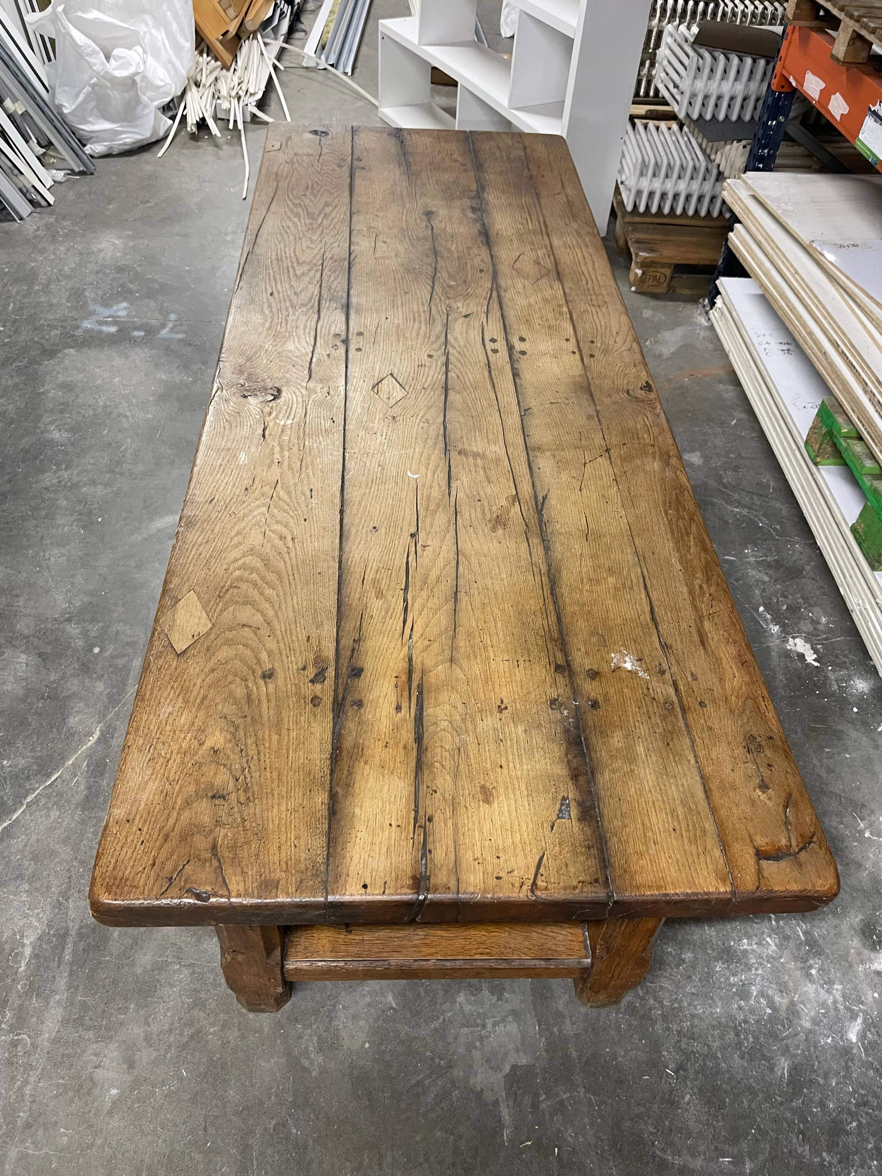Antique farmhouse table