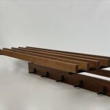 Vintage scandinavian teak coat rack, 1960s