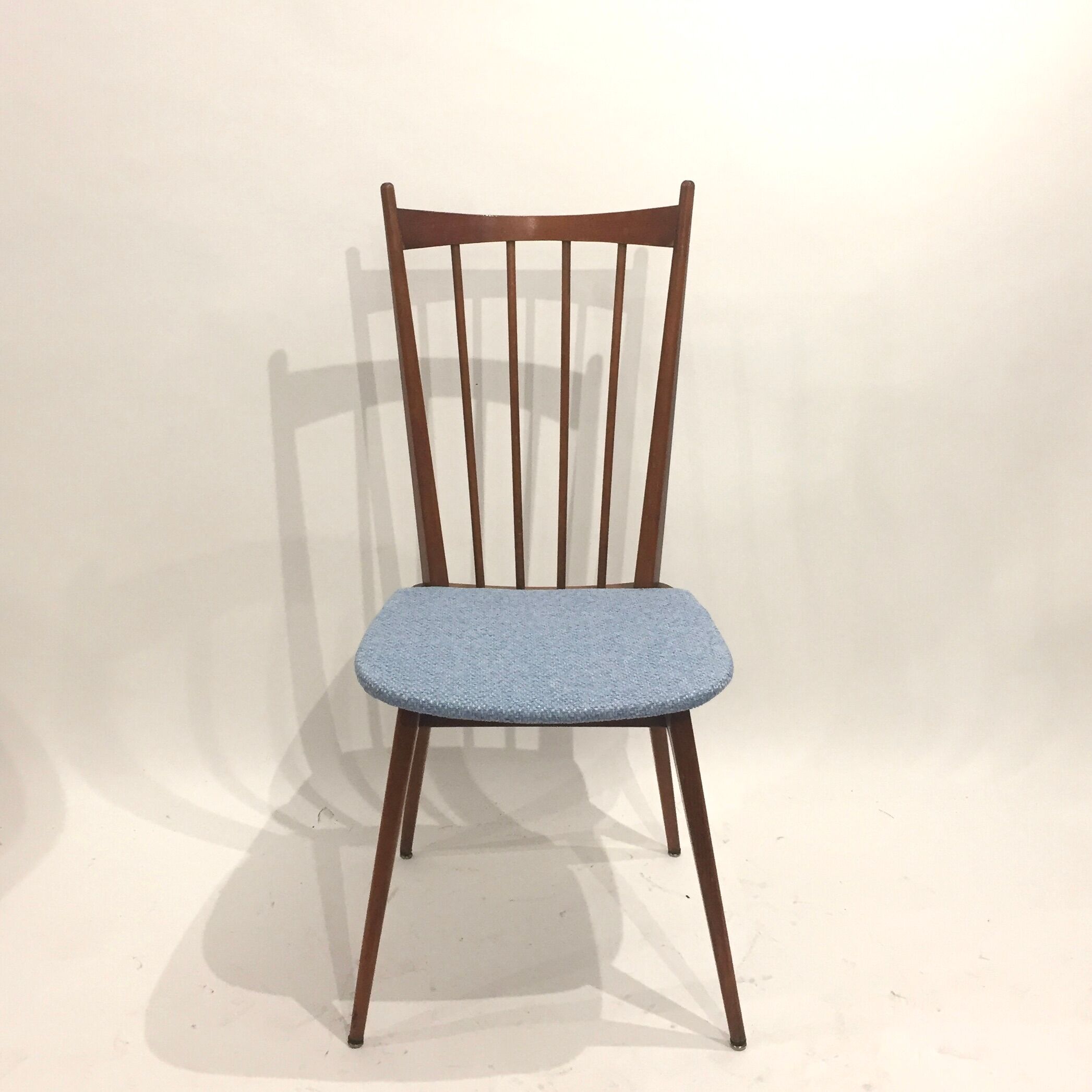 Pair of 60s reupholstered chairs