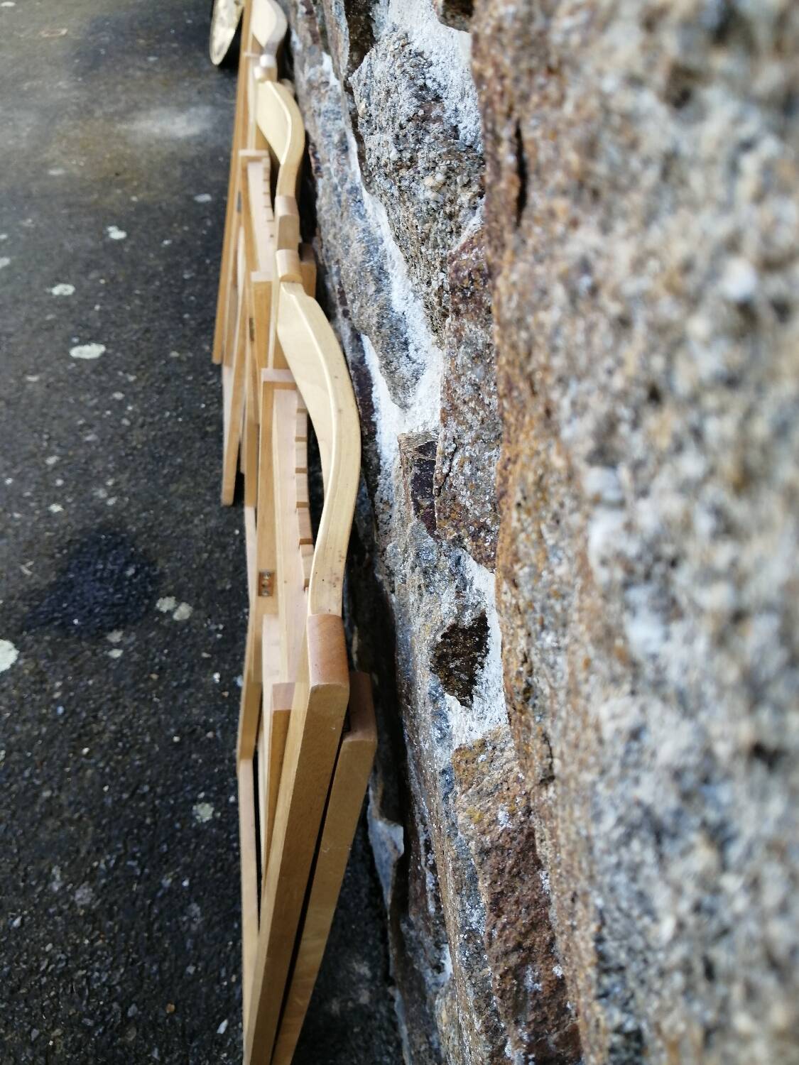 4 vintage folding chairs